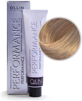 Ollin Performance 10/73 светлый блондин коричнево-золотистый Перманентная крем-краска для волос 60мл