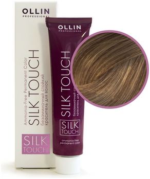 Ollin Silk Touch 9/31 блондин золотисто-пепельный Безаммиачный стойкий краситель для волос 60мл