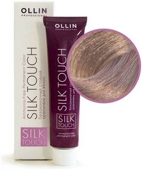 Ollin Silk Touch 9/26 блондин розовый Безаммиачный стойкий краситель для волос 60мл