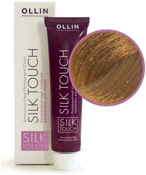 Ollin Silk Touch 9/3 блондин золотистый Безаммиачный стойкий краситель для волос 60мл