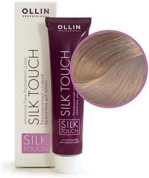 Ollin Silk Touch 9/22 блондин фиолетовый Безаммиачный стойкий краситель для волос 60мл