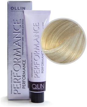 Ollin Performance 11/1 специальный блондин пепельный Перманентная крем-краска для волос 60мл