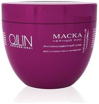 Ollin Professional MEGAPOLIS Маска на основе черного риса 500мл