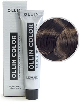 Ollin Color 5/1 светлый шатен пепельный Перманентная крем-краска для волос 60мл