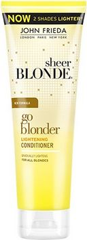 John Frieda Sheer Blonde Go Blonder Кондиционер осветляющий для натуральных, мелированных и окрашенных волос 250 мл