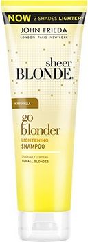 John Frieda Sheer Blonde Go Blonder Шампунь осветляющий для натуральных, мелированных и окрашенных волос 250 мл