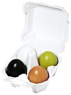 Холика Холика Egg Soap Набор мыло (уголь+глина+зеленый чай+ белок яйца) 50 г *4