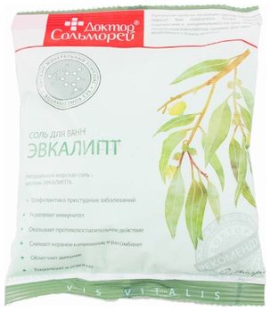 Доктор Сольморей Соль для ванн Эвкалипт 0,5 кг