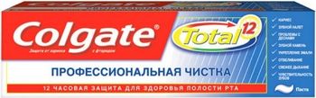 Колгейт Зубная паста TOTAL12 Профессиональная чистка паста 75мл