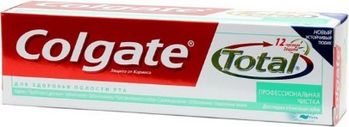 Колгейт Зубная паста TOTAL12 Профессиональная чистка гель 75мл
