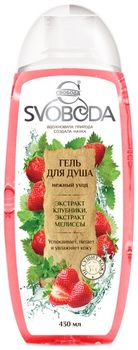 Гель для душа нежный уход флакон 430мл Свобода