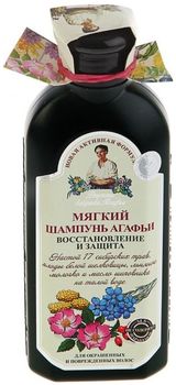 Рецепты бабушки Агафьи Шампунь Агафьи Мягкий для окрашенных волос 350мл