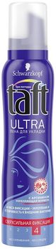 Taft Пена для укладки Ultra сверхсильная фиксация 150мл