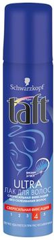 Taft Лак для волос Ultra Сверхсильной фиксации 75мл