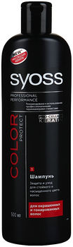 Syoss COLOR PROTECT Шампунь для окрашенных тонированных волос 500мл