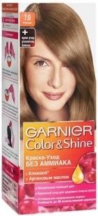 Garnier (Гарньер) Color Shine краска-уход без аммиака № 7.0 Русый