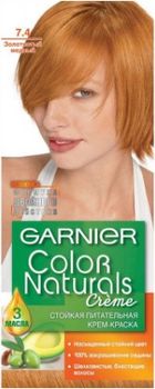 Garnier (Гарньер) Color Naturals крем-краска для волос №7.4 Золотистый медный