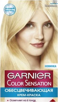 Garnier (Гарньер) Color Sensation крем-краска для волос EO Ультраблонд