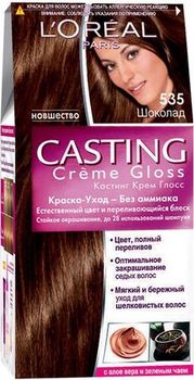 Loreal Сasting Creme Gloss краска-уход 535 Шоколад