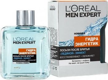 Лореаль Men Expert ГИДРА ЭНЕРГЕТИК Лосьон после бритья ледяной эффект 100мл