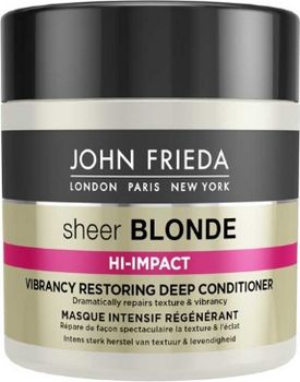 John Frieda Sheer Blonde HI-IMPACT Маска для восстановления сильно поврежденных волос 150 мл