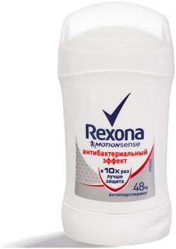 Rexona Антиперспирант-карандаш женский Антибактериальный эффект 40мл