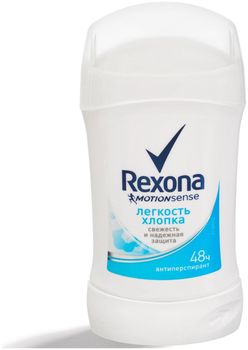 Rexona Антиперспирант-карандаш женский Легкость хлопка 40мл