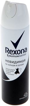 Rexona Антиперспирант аэрозоль женский Невидимый на черном и белом 150мл