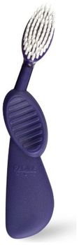Радиус (Radius) Scuba щетка зубная с резиновой ручкой фиолетовая мягкая для правшей