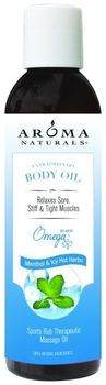 Aroma Naturals Специальное масло для тела ментол и травы 180 мл