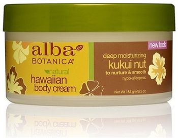 Alba Botanica Гавайский крем для тела с орехом кукуйи 184 г