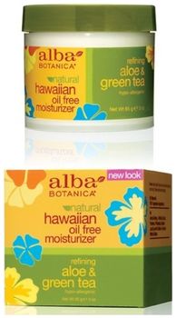 Alba Botanica Гавайский увлажняющий крем Алое и Зеленый чай Oil-Free Moisturizer 85г