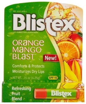 Blistex Orange Mango Blast бальзам для губ с ароматом апельсина и манго