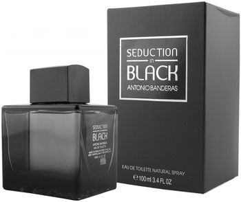 Antonio Banderas Seduction In Black для мужчин Вода туалетная 100 мл спрей