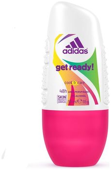 Adidas Get Ready Роликовый антиперспирант для женщин 50 мл