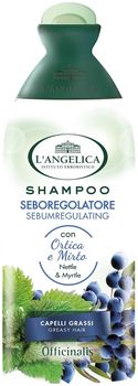L'Angelica шампунь Регулирующий для жирных волос с экстрактом Мирта и Крапивы 250мл