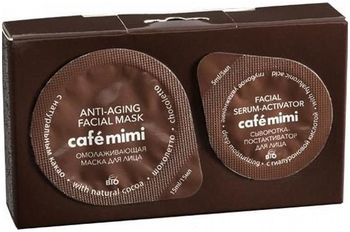 Кафе Красоты le Cafe Mimi Маска для лица Шоколетто омолаживающая с натуральным какао 20мл