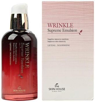 The Skin House Питательная эмульсия разглаживающая морщины с женьшенем WRINKLE SUPREME 130мл