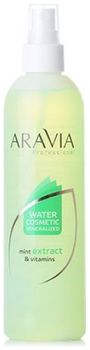 Aravia Вода косметическая минерализованная с мятой и витаминами 300мл