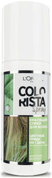 Лореаль Colorista Spray Красящий спрей для волос Мятные волосы 75мл