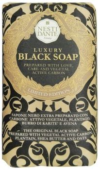 Нести Данте мыло Luxury Black Soap Роскошное чёрное 250г