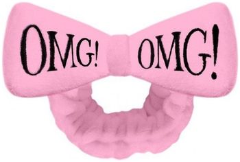 Double Dare OMG! Hair Band-Light Pink повязка косметическая для волос нежно-розовая