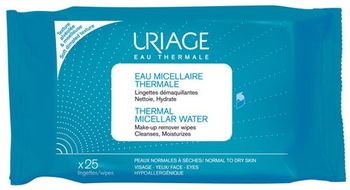 Uriage (Урьяж) Салфетки с очищающей мицеллярной водой 25 шт