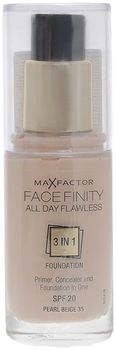 MAXFACTOR Тональная основа Facefinity All Day Flawless 3-in-1 №35 pearl beige