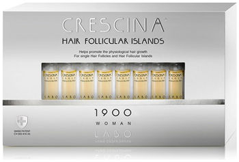 Лабо Кресцина 1900 для женщин лосьон против выпадения волос Усиленная формула флаконы по 3,5мл №10+10