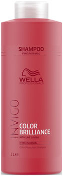 Wella Invigo Color Brilliance Шампунь для окрашенных нормальных и тонких волос 1000мл