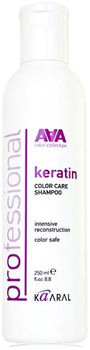 Kaaral AAA Кератиновый шампунь для окрашенных и химически обработанных волос 250мл