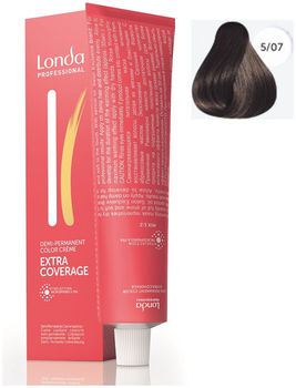 Londa Extra Coverage интенсивное тонирование седых волос 5/07 60мл