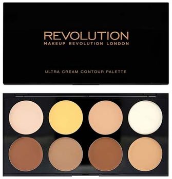 Makeup Revolution Палетка корректоров и хайлайтеров Ultra Cream Contour Palette