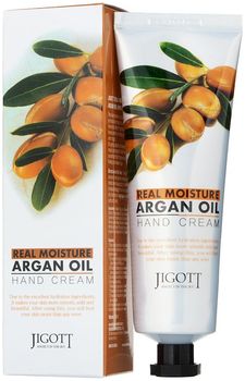 Jigott Real Moisture Крем для рук с аргановым маслом 100мл
